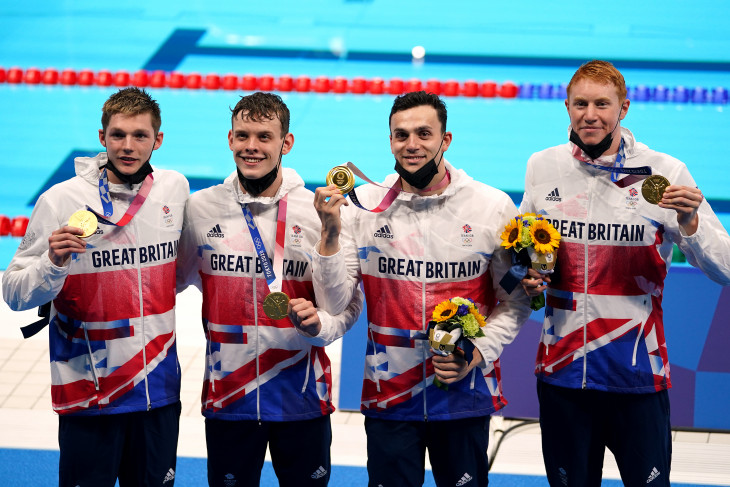 Olimpiade Tokyo 2020: Kuartet Britania rebut emas estafet 2x200m gaya bebas