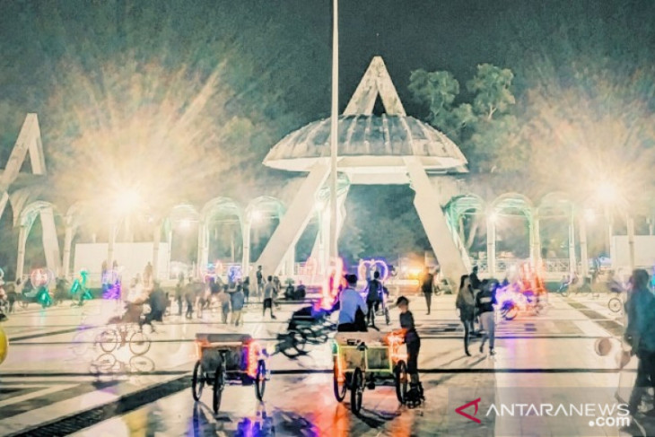 Pelaku usaha jasa mainan di Tanjungbalai