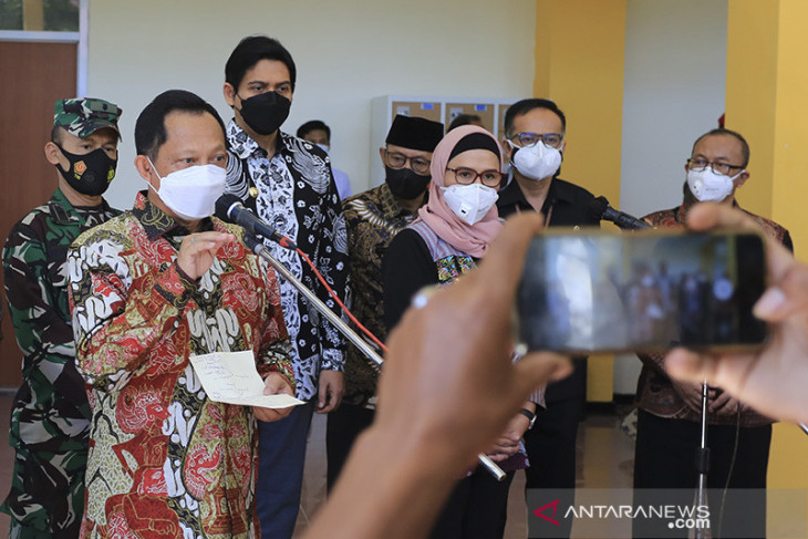 Kunjungan kerja Mendagri di Indramayu 