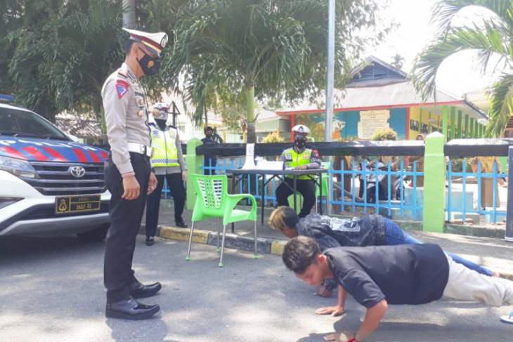 Polisi Mukomuko gelar operasi tegakkan protokol kesehatan
