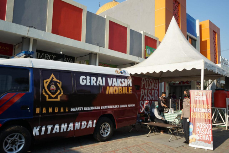 Kapolri instruksikan pembentuk posko PPKM di pasar tradisional