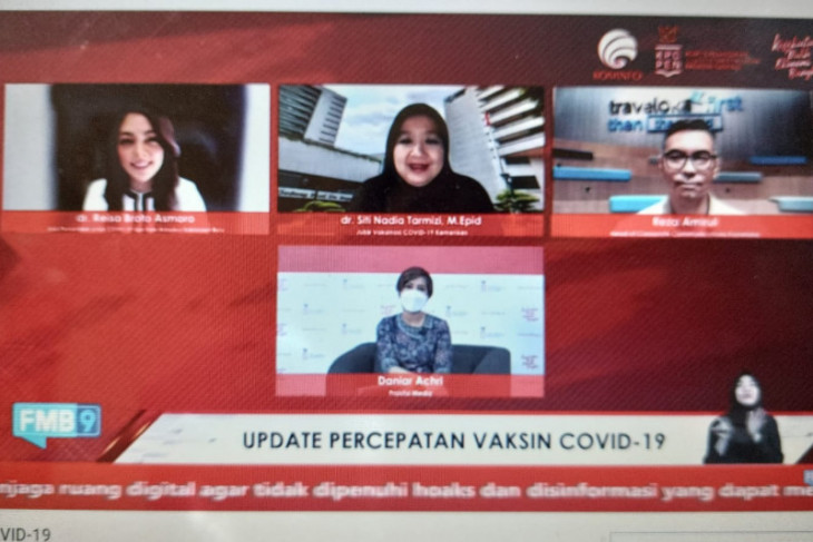 Target percepatan vaksinasi hingga Agustus sampai 2 juta dosis per hari