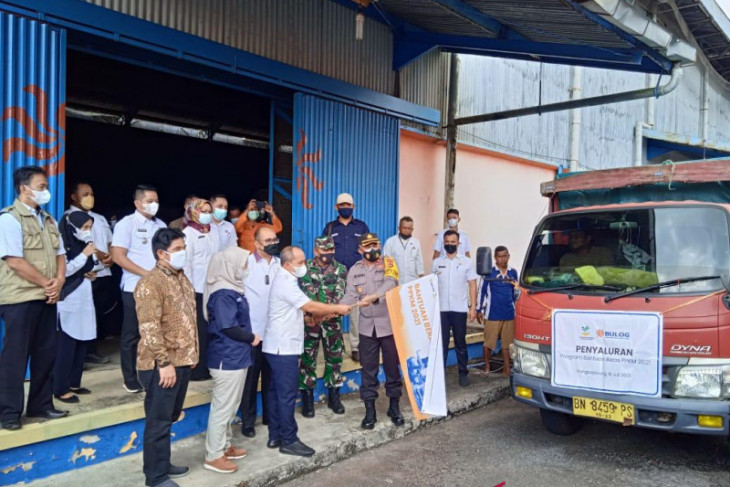 7.826 keluarga di Kota Pangkalpinang terima bantuan beras dari pemerintah