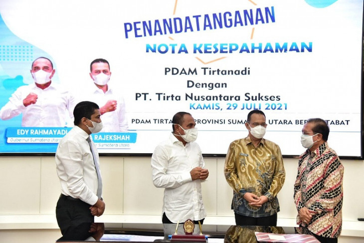 Tirtanadi MoU dengan swasta bangun IPAM di Medan Johor