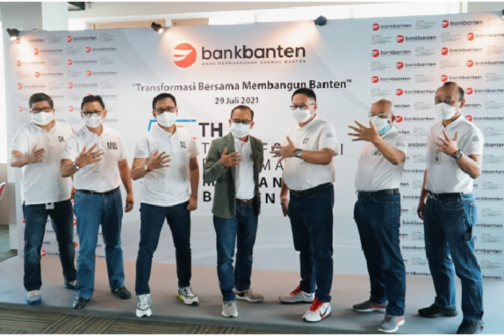Gempita HUT Kelima Bank Banten, Gelorakan Transformasi dan Digitalisasi Perusahaan