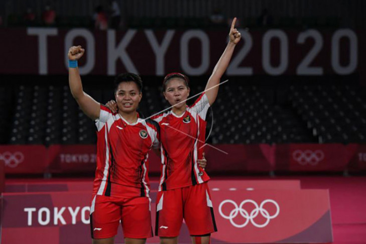 Ganda putri bulutangkis Indonesia melaju ke final