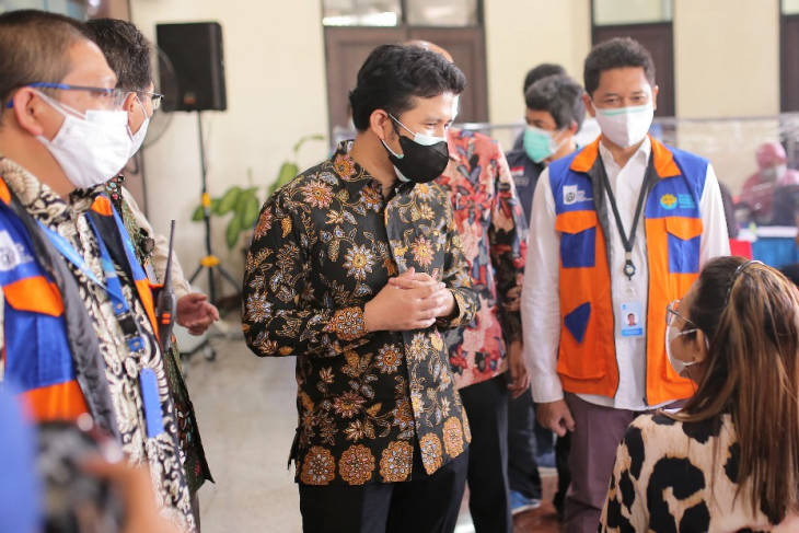 Vaksinasi di ITS, Emil Dardak harap tingkatkan produktivitas akademisi