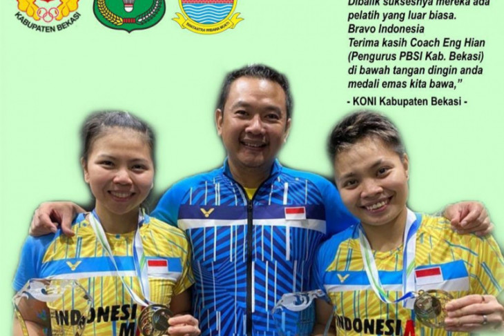 KONI Kabupaten Bekasi puji kehebatan pelatih Eng Hian