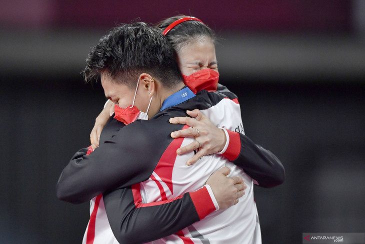 Olimpiade Tokyo: Greysia/Apriyani mengaku tak menyangka bisa juara