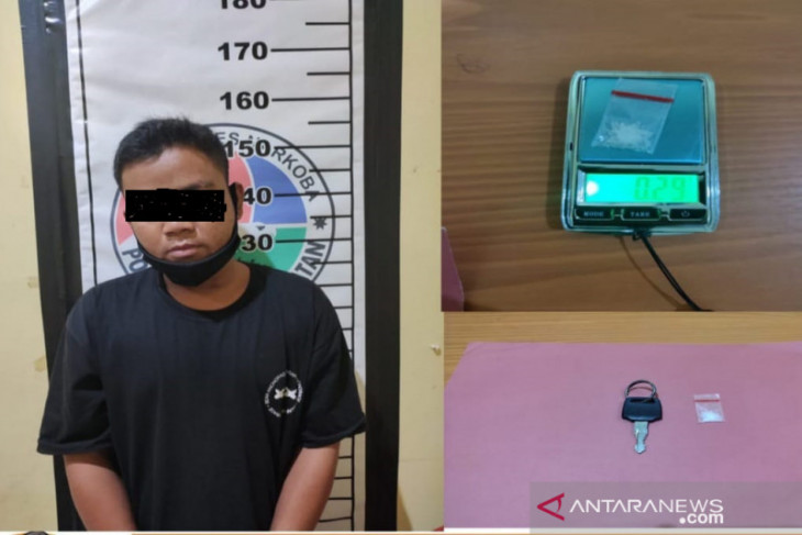 Polres Bangka Selatan tangkap seorang diduga pengedar narkoba