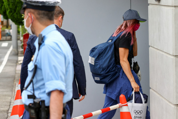 Atlet Krystsina Tsimanouskaya tinggalkan Jepang untuk berlindung di Polandia