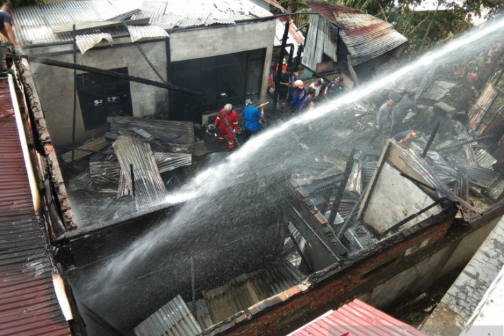 Satu unit rumah warga hangus terbakar di Sabang