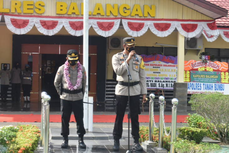 AKBP Nur Khamid torehkan sejumlah prestasi saat jabat Kapolres Balangan