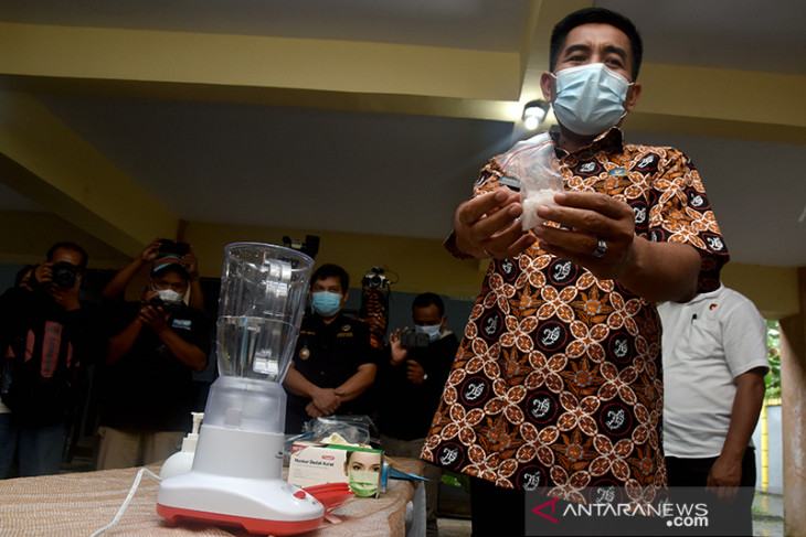 FOTO - Pengungkapan Kasus Narkoba BNNP Maluku Semester I-2021