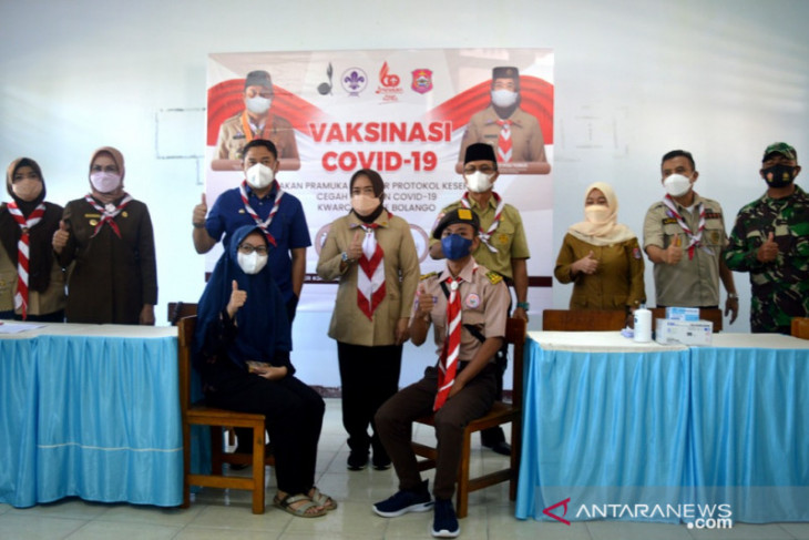 Bupati Bone Bolango minta Pramuka menjadi pelopor vaksinasi - Vimarsana News