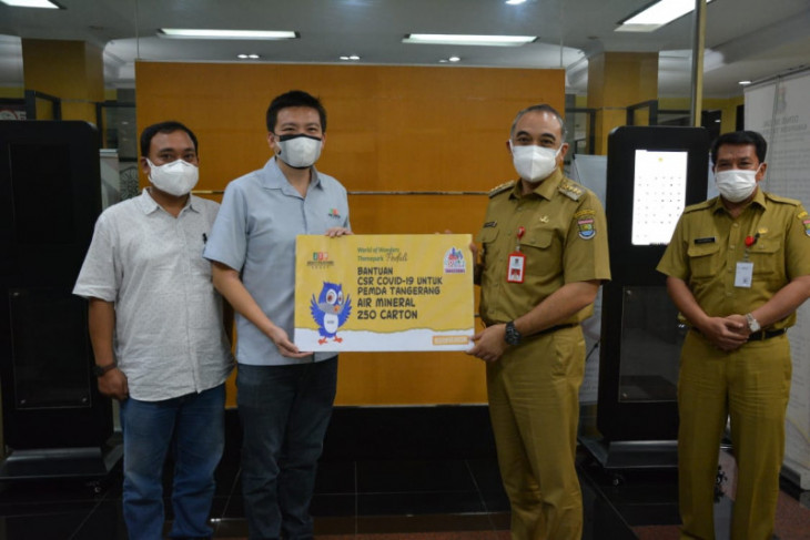 CSR bantuan COVID-19 terus mengalir ke Pemkab Tangerang