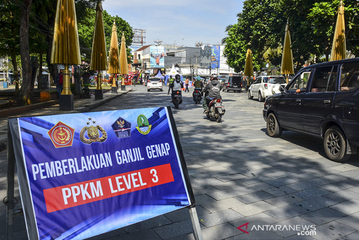 Pemberlakuan ganjil genap kendaraan di masa PPKM 