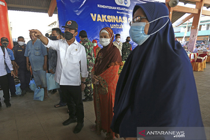 Kunjungan kerja Menteri KKP di Indramayu 