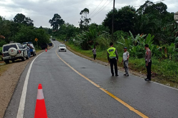 Pengendara sepeda motor tewas tabrak truk sawit