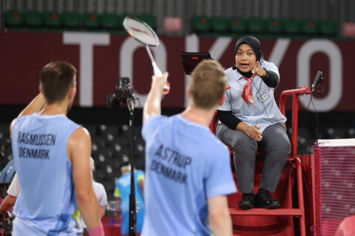 Qomarul Lailah berbagi pengalaman saat jadi wasit di Olimpiade Tokyo