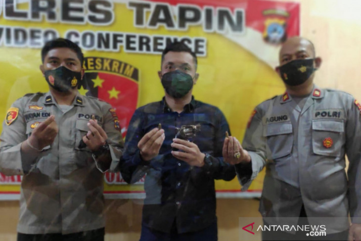 warga Tapin ditangkap polisi miliki senjata api rakitan