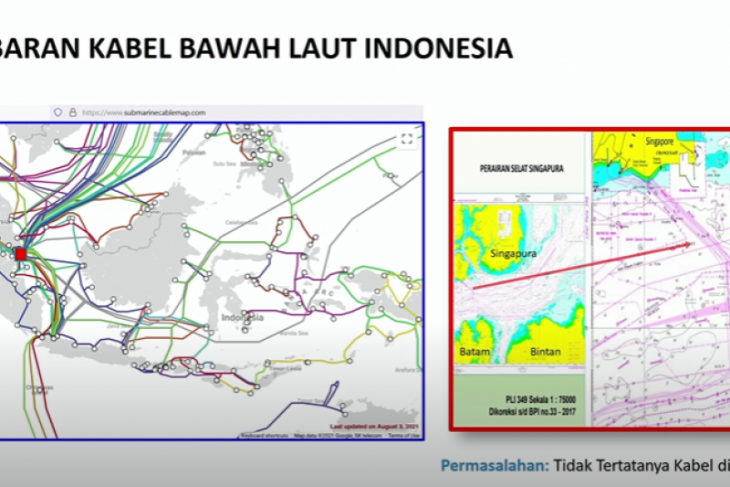 Pemerintah sebutkan penataan kabel laut cegah konflik pemanfaatan