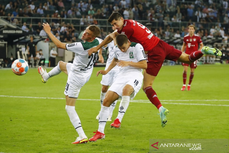Gladbach dan Bayern berbagi poin buka Liga Jerman