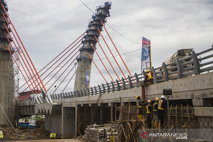 Pembangunan Jembatan Sungai Alalak Banjarmasin