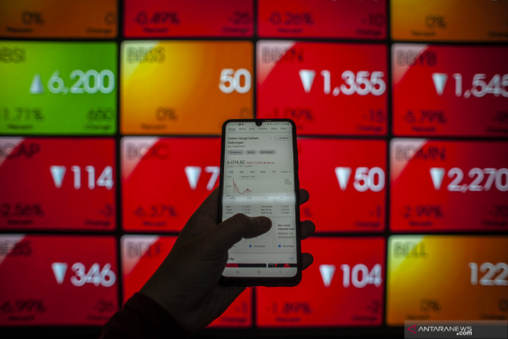IHSG Rabu dibuka turun 0,45 poin