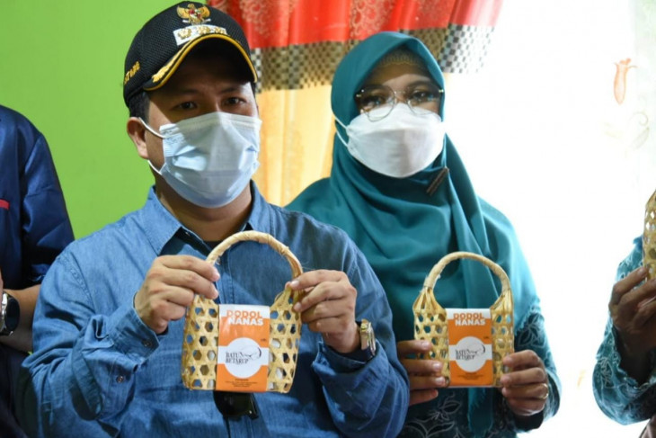 Bupati Sambas dukung PKK Tempapan kembangkan produk hilir nanas