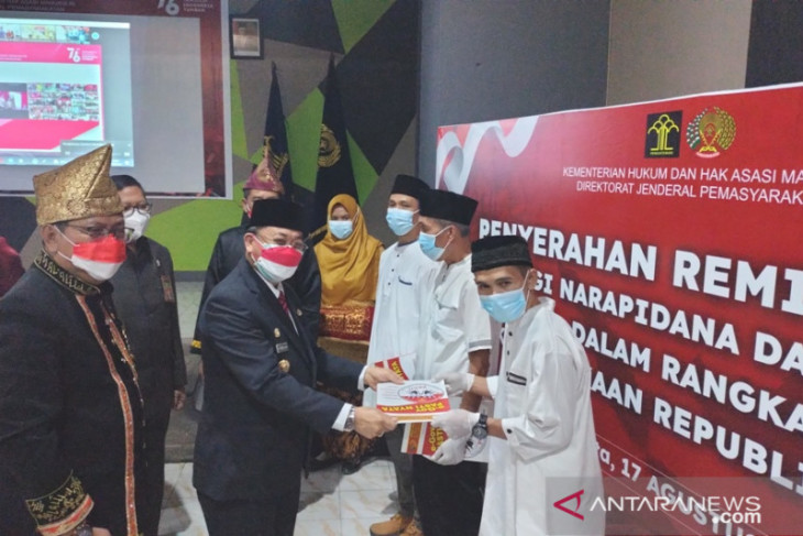 376 WBP Lapas Curup terima remisi kemerdekaan