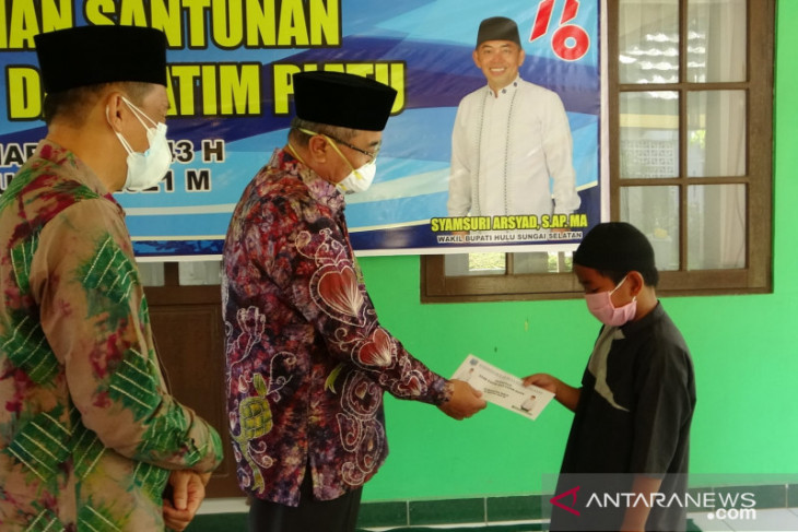 Bupati HSS : 10 Muharram moment terbaik berbagi dengan anak yatim piatu