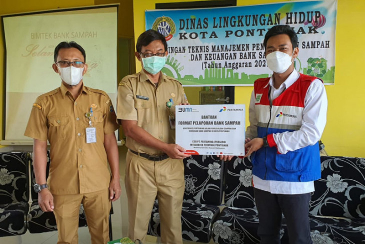 Pertamina inisiasi semangat pengelolaan sampah di Kota Pontianak