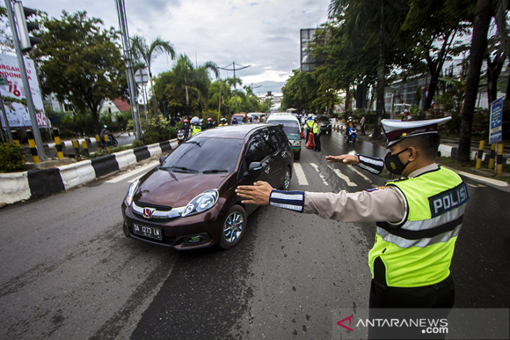 Pengetatan Di Pintu Masuk Kota Banjarmasin