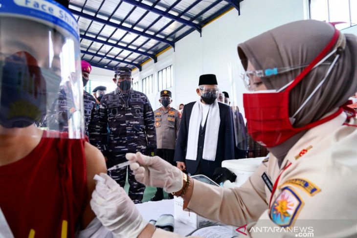 Wapres Ma'ruf sebut vaksinasi COVID-19 adalah kewajiban agama