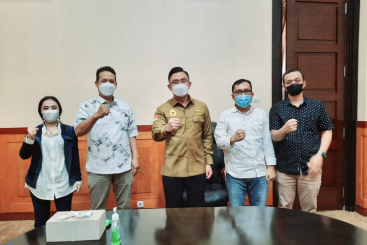 Pemprov Banten siap bersinergi bersama pengurus ikatan pedagang pasar