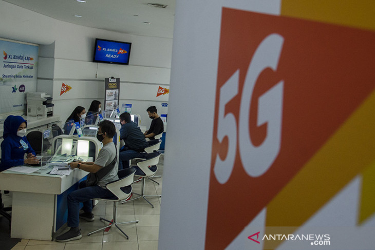 Layanan jaringan internet 5G 