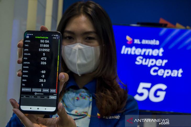 Layanan jaringan internet 5G 