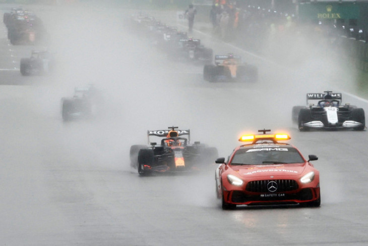 Dihentikan akibat cuaca F1 pertimbangkan opsi untuk pemegang tiket GP Belgia