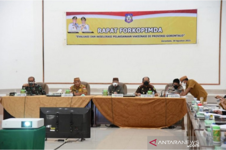 Vaksinasi COVID-19 di Provinsi Gorontalo baru capai 24,4 persen