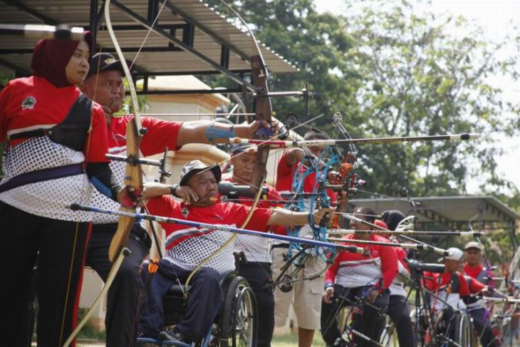 Pemusatan latihan atlet panahan NPC