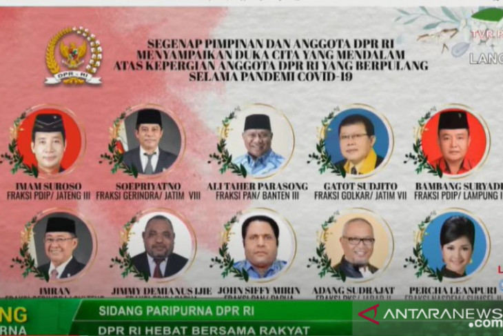 Muhaimin: Sepuluh anggota DPR wafat sebagai pejuang konstitusi
