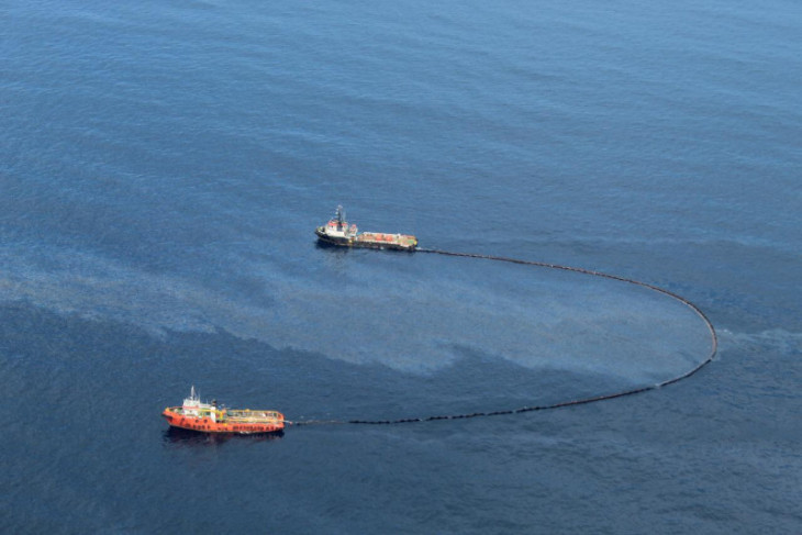 PT Pertamina temukan lapisan tipis minyak di lepas pantai Aceh Timur