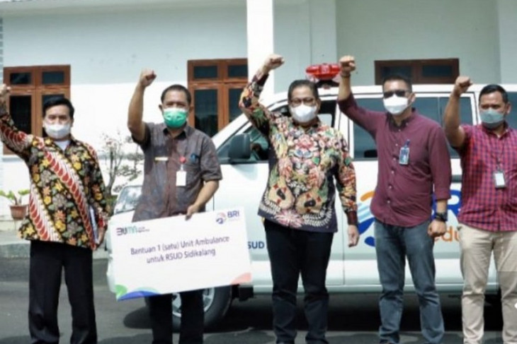 Dairi terima bantuan ambulans dari BRI
