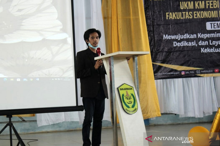 M Rizkan Fadhiil pemuda Tapin banyak pengalaman organisasi dan prestasi
