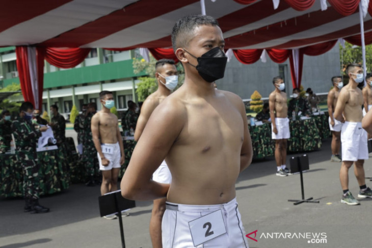 Kodam V gelar sidang parade caba TNI-AD dengan prokes ketat