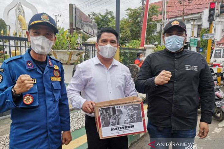 HAF dan HMZ bersaudara turun langsung penggalangan dana banjir Katingan