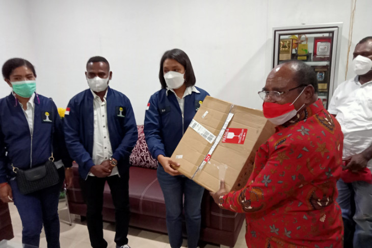 Pemkot Sorong terima bantuan alat ventilator HIPMI Provinsi Papua Barat