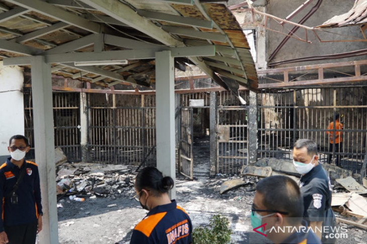 Terkait kebakaran lapas, Menkumham: