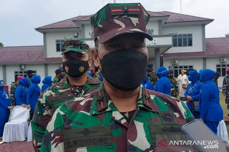 Pastikan kesiapan prajurit, Danlantamal I Belawan kunker ke Lanal TBA